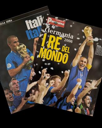 2 riviste/magazine Italia Campione del Mondo 2006