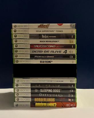 Lotto di 14 Giochi per Xbox 360 ITA