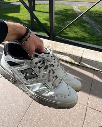 New balance 550 white and grey(44.5 EU) (10.5 US)