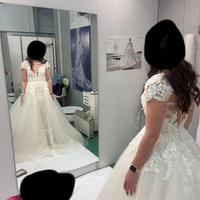 Abito da sposa doppio
