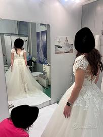 Abito da sposa doppio