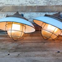 Lampade industriali anni 50