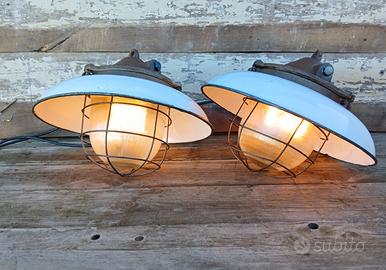 Lampade industriali anni 50