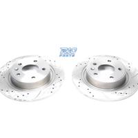 DISCHI FRENO FORATI E SCANALATI PER MINI