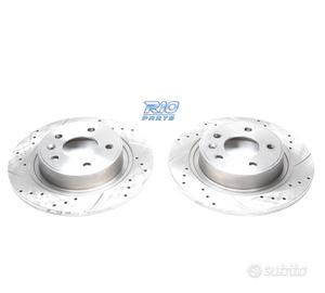DISCHI FRENO FORATI E SCANALATI PER MINI