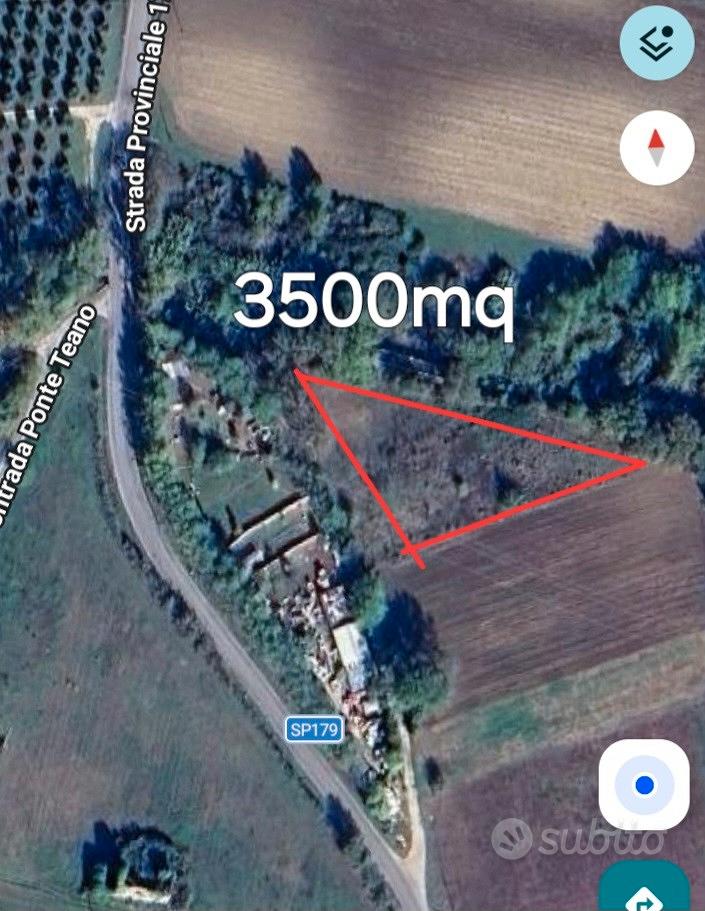 Terreno agricolo 3500mq - Vista 2