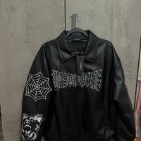 Wasted Paris – Giubbotto bomber nero con patch