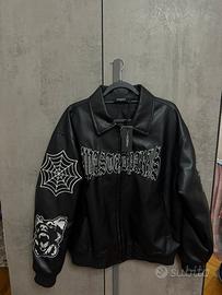 Wasted Paris – Giubbotto bomber nero con patch