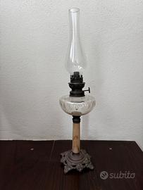 Lampada Lume ad Olio / Petrolio Inizio '900