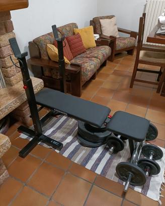Set palestra Decathlon, leggere descrizione