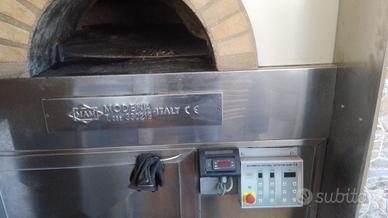 Forno pizza a legna Mam Modena rotante