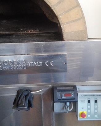 Forno pizza a legna Mam Modena rotante