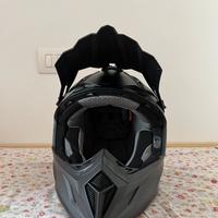 Moto Casco Raven Carbon Black