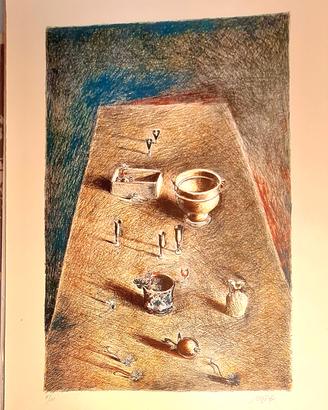 Mario Madiai litografie su carta Graphic arte 