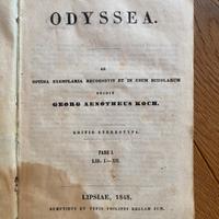 Odyssea by homeri - lipsiae, 1848