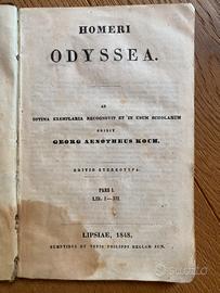 Odyssea by homeri - lipsiae, 1848