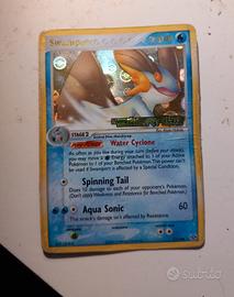 swampert 11/106 stamped holo carte pokemon