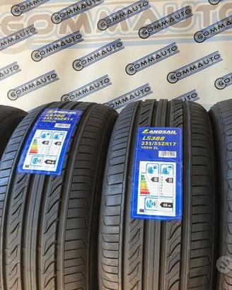 4 pneumatici nuovi 235 55 17 landsail