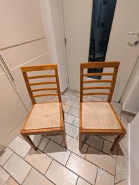 cippia sedie in noce 