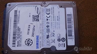 Hard disk sata 2.5 pollici x notebook da 1 tb
