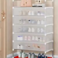 Scarpiera 6 ripiani antipolvere 