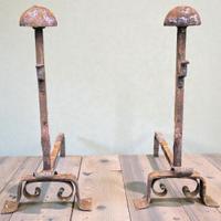 Alari da Camino in Ferro Battuto