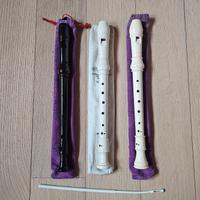 Lotto flauto dolce scuola Yamaha e Aulos 