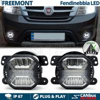 FARI Fendinebbia LED DRL Fiat FREEMONT OMOLOGATI