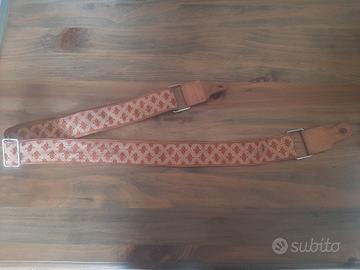 cinghia chitarra /basso artigianale  vintage