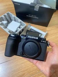 Fuji xs10 +xc35 con batteria e 32gb