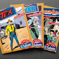 Tex, Nathan Never e Gordon Link a colori