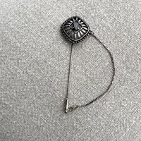 Spilla in argento e granato inizi ‘900