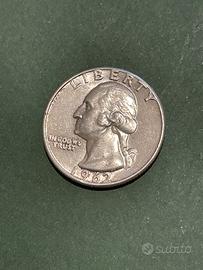 Quarter dollar 1962 Ag