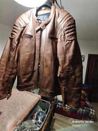 Giacca pelle moto 4xl