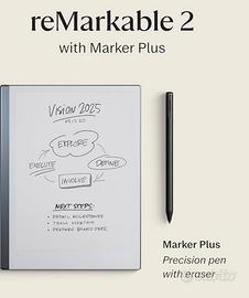 ReMarkable 2 con Marker plus