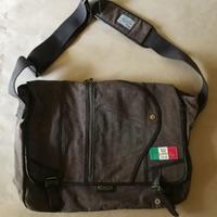 Borsa a tracolla marrone