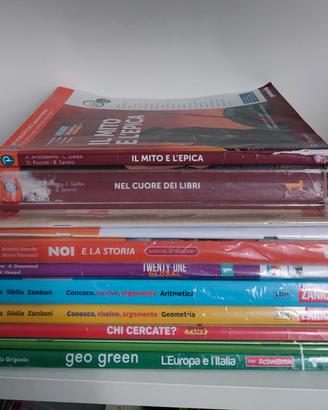 libri prima media scuola secondaria Dello