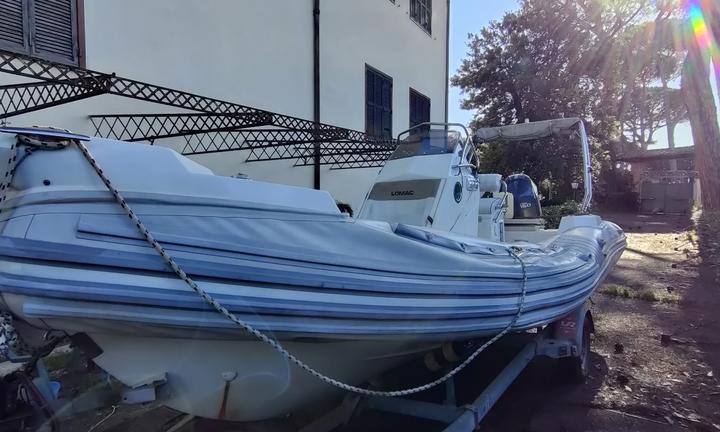 Gommone a chiglia rigida Lomac 710 IN 2012 Lunghez