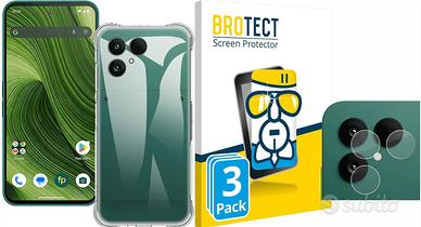 Cover TPU trasp. per Fairphone 6 + pellicole nuove