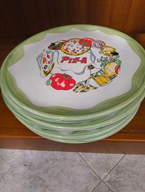 6 piatti per pizza nuovi