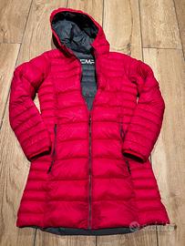 Piumino lungo bambina