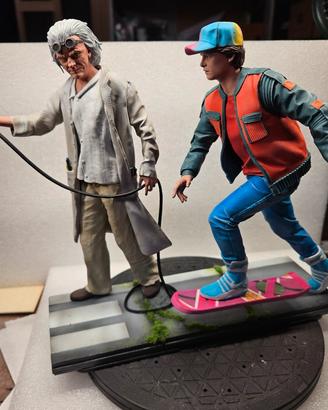 3d diorama RITORNO AL FUTURO