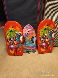 3 Bodyboard per Bambini 