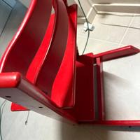 Sedia stokke rossa