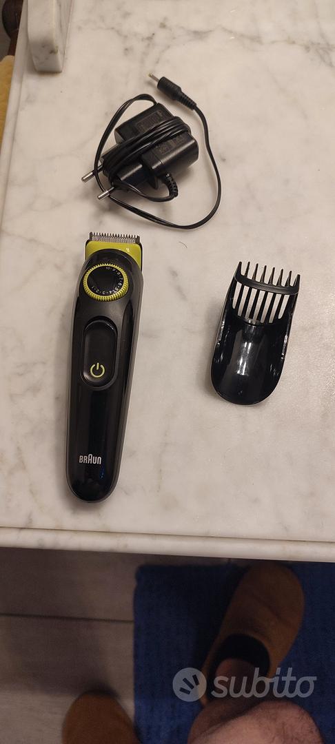 BRAUN BT3221 Braun BeardTrimmer BT3221 Regolabarba Uomo E