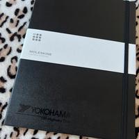 Moleskine Yokohama quaderno taccuino a righe nero