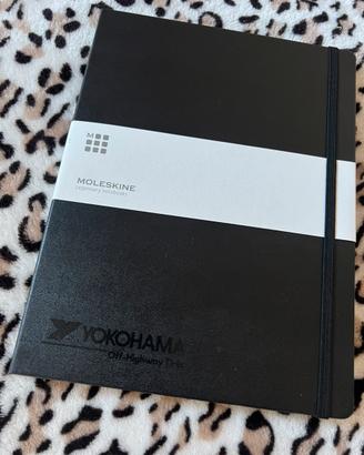 Moleskine Yokohama quaderno taccuino a righe nero