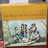Dischi cofanetto La bella musica Italiana 10 disch