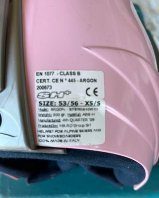 Casco da sci bimba