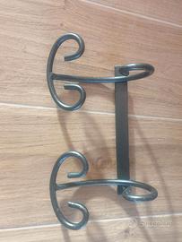 Accessori bagno per asciugamani in ferro battuto